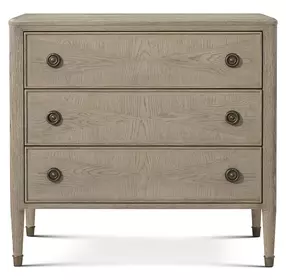 Willow Creek Riverwash Oak 3 Drawer Hillcrest Nightstand