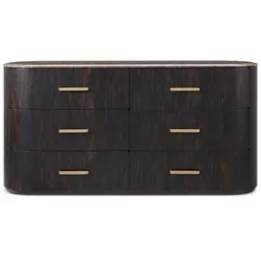 Judith Leiber Couture Bourbon 6 Drawer Encore Quartz Top Dresser