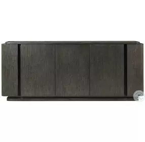 Repose Charcoal Oak Panel 3 Doors Sideboard