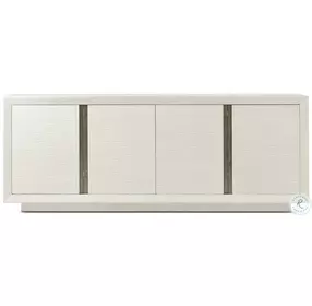 Essence Opal And Brushed Pewter 90" Media Cabinet