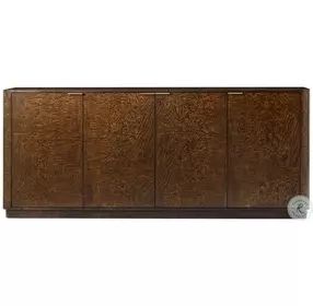 Kesden Pyramid Brown 4 Door Sideboard