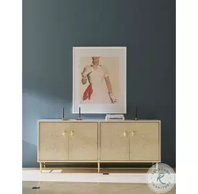 Judith Leiber JL Feather And Solstice 4 Doors Credenza