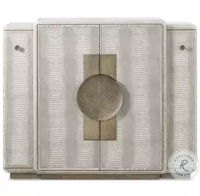 Spencer ST. James Argento 2 Door Bar Cabinet