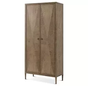 Willow Creek Tobacco 2 Door Langford Wardrobe