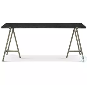 Kesden Silent Black 72" Writing Desk