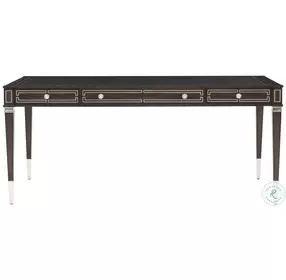 Spencer London Fulham And Sloane Black 70" Drawer Desk
