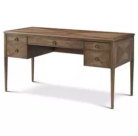 Willow Creek Tobacco 60" Partridge Hill Writing Desk