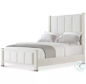 Breeze Sea Salt Upholstered Low Profile Panel Bedroom Set