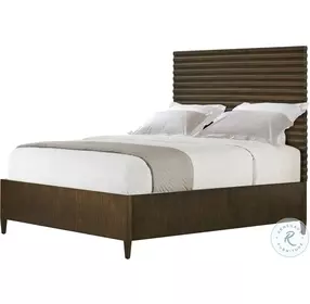 Lido Bistre Low Profile Panel Bedroom Set