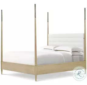 Balboa Coastal Grey Canopy Bedroom Set