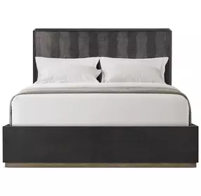 Spencer ST James Onyx and Deep Brown Panel Bedroom Set