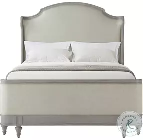The Madeleine Elsa And Draper Performance Fabric King Upholstered Panel Bed