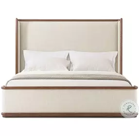 Catalina Earth King Upholstered Panel Bed