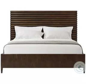 Lido Bistre King Low Profile Panel Bed