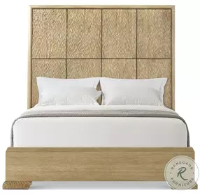 Essence Blonde King Low Profile Panel Bed