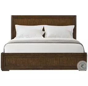 Surrey Brownstone Queen Low Profile Panel Bed
