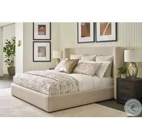 Maxwell Obsidian Upholstered California King Platform Bed