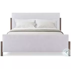 Urbane Campfire Upholstered King Panel Bed