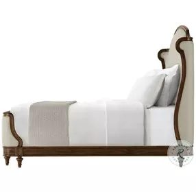 The Madeleine Avesta And Draper Performance Fabric California King Upholstered Panel Bed