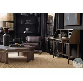 Mercantile Dark Brown Secretariat Secretary Desk