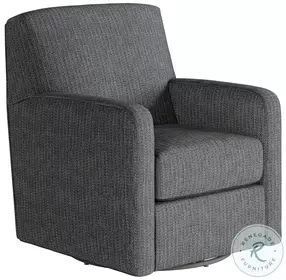 Flash Dance Mykonos Denim 29" Wide Swivel Glider