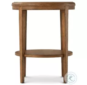 Nova Dawn 2 Tiered 18" Round Side Table