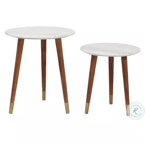 Terrace Natural Acacia Nesting Table
