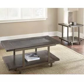 Terrell Smoky Brown End Table