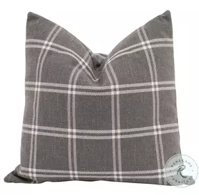 The Basic LiveSmart Walden Smoke 22" Pillow Set of 2