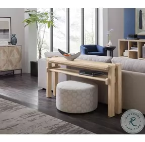 Commerce And Market Light Natural Wood Sofa Table