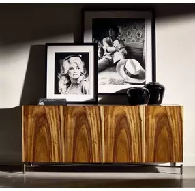 Brasea Lume and Tungsten 76" TV Stand