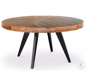 Parq Amber And Black 60" Dining Room Set