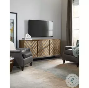 Serramonte Medium Wood 69" TV Stand