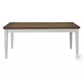 Pendleton Honey Oak And Vanilla Dining Room Set