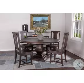 Toulon Vintage Brown 60" Dining Table