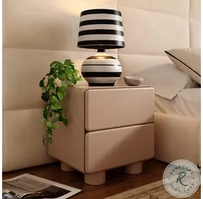 Tammy Taupe Nightstand