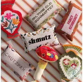 Chutzpah Jacquard Woven Pillow