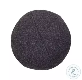 Boba Black Boucle 14" Pillow