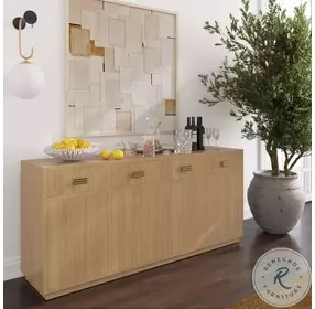 Aria Natural Oak Buffet