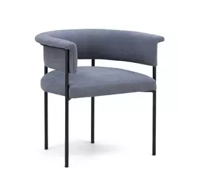 Taylor Blue Performance Chenille Upholstered Dining Chair