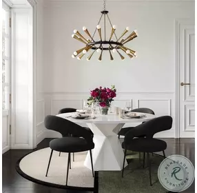 Rocco Black Boucle Dining Chair