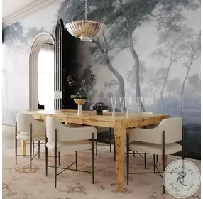 Sezanne Cream Performance Fabric Dining Chair