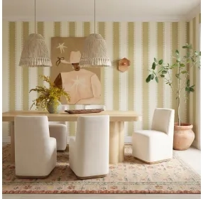 Melissa Cream Performance Fabric Upholstered Dining Chair