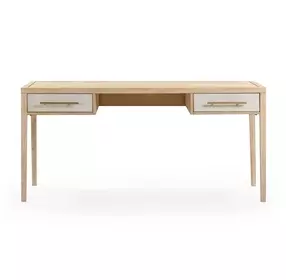 Hera Natural and Cream Home Office Set