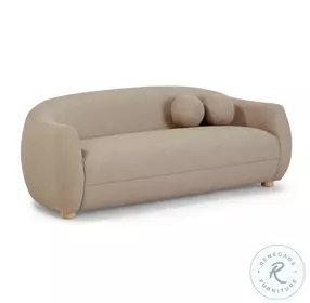 Judy Light Brown Boucle Living Room Set