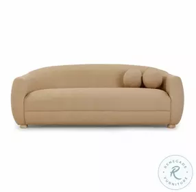 Judy Honey Boucle Living Room Set