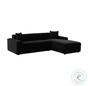 Olafur Black Velvet RAF Sectional