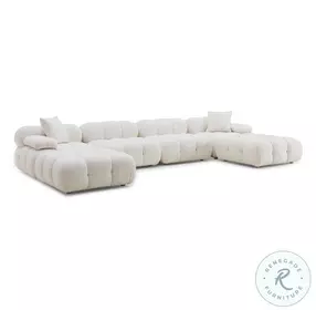Calliope Cream 6 Piece Modular Sectional