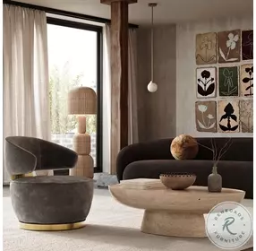 Kendall Brown 120" Sofa