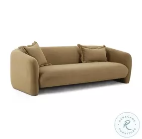 Lou Cafe Au Lait Performance Velvet Living Room Set